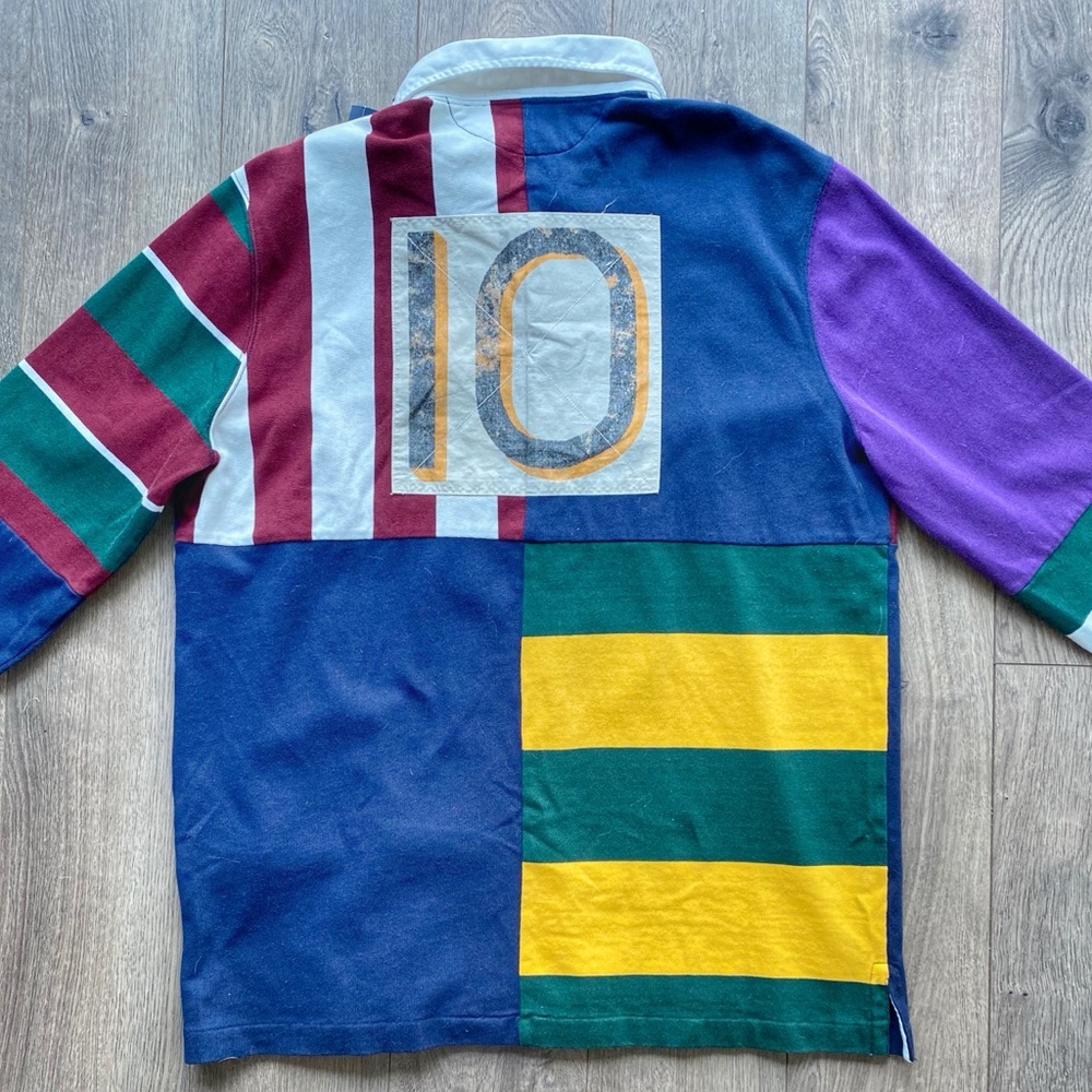 **SOLD** NWT Polo Ralph Lauren Patchwork Polo - Picture 6 of 8